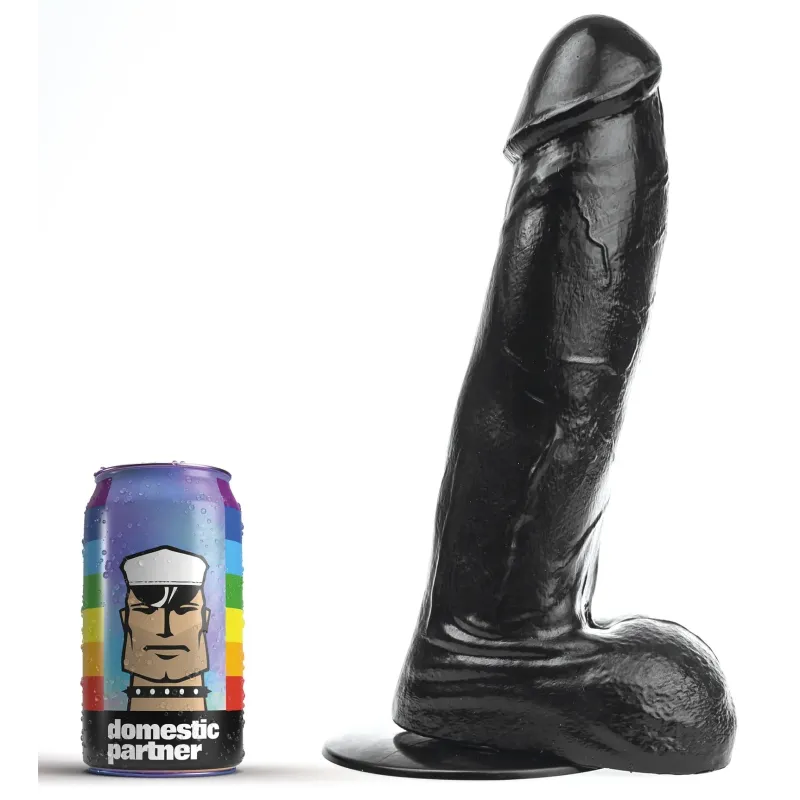 Domestic Partner Gode DP101B Wilhelm Noir XL 23 x 7.5cm